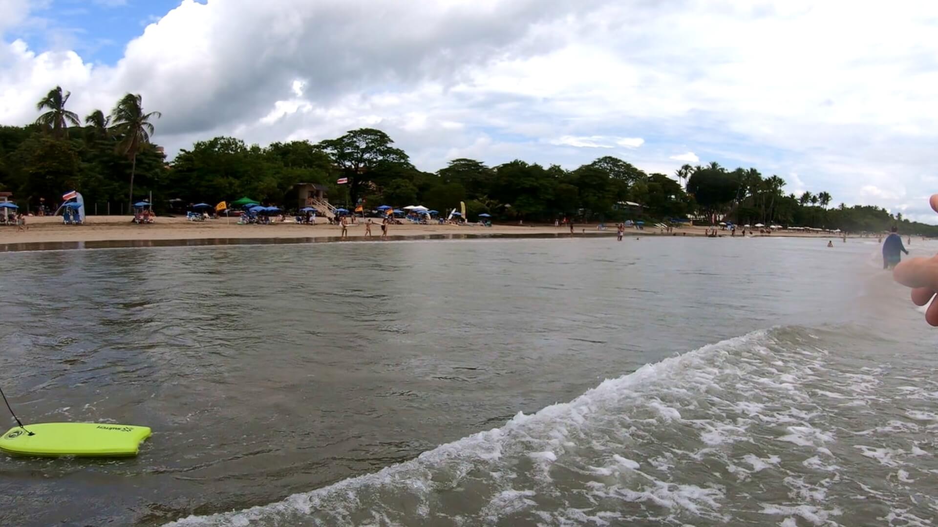 white sand beach tamarindo