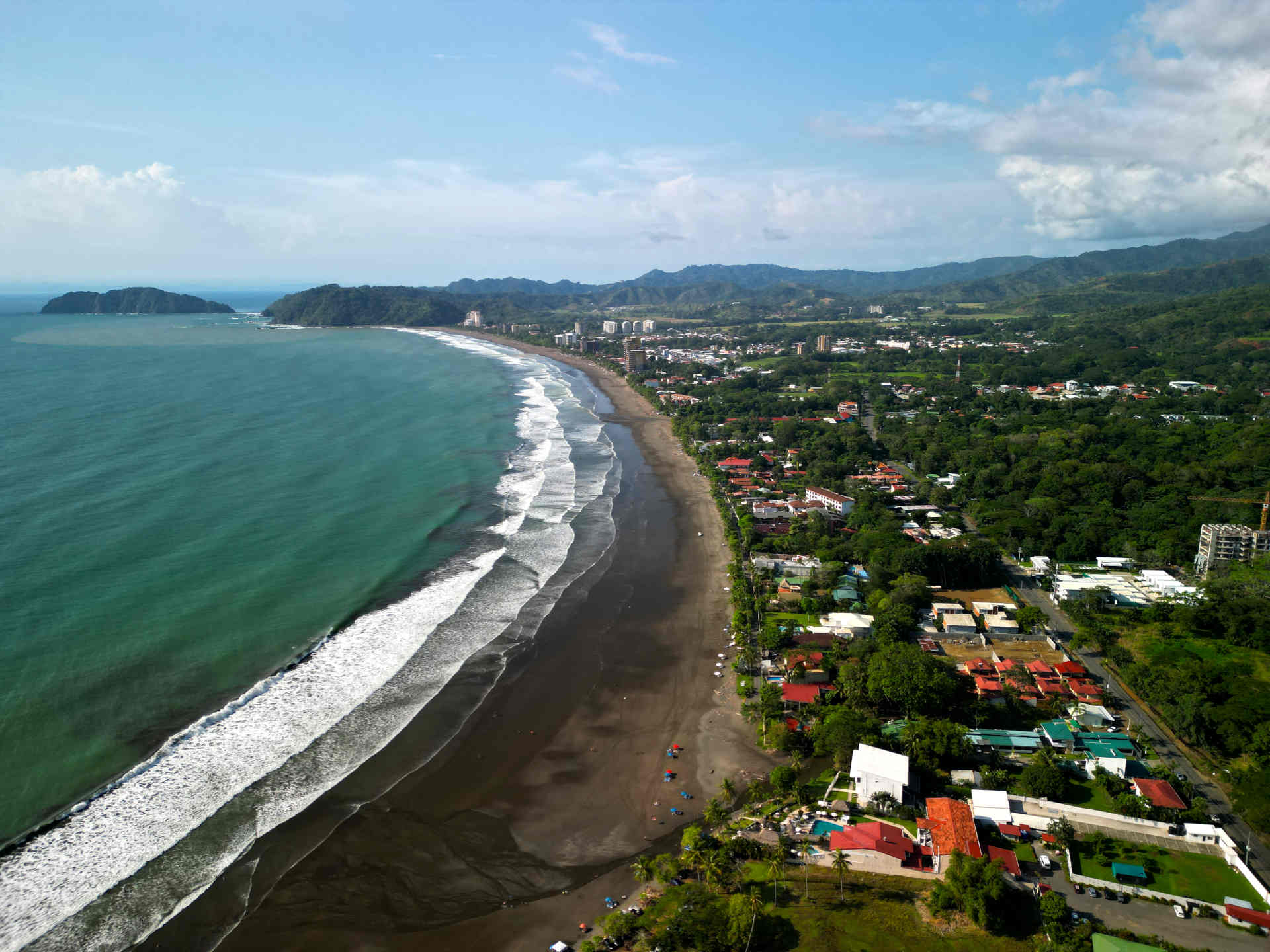 beach in jaco costa rica